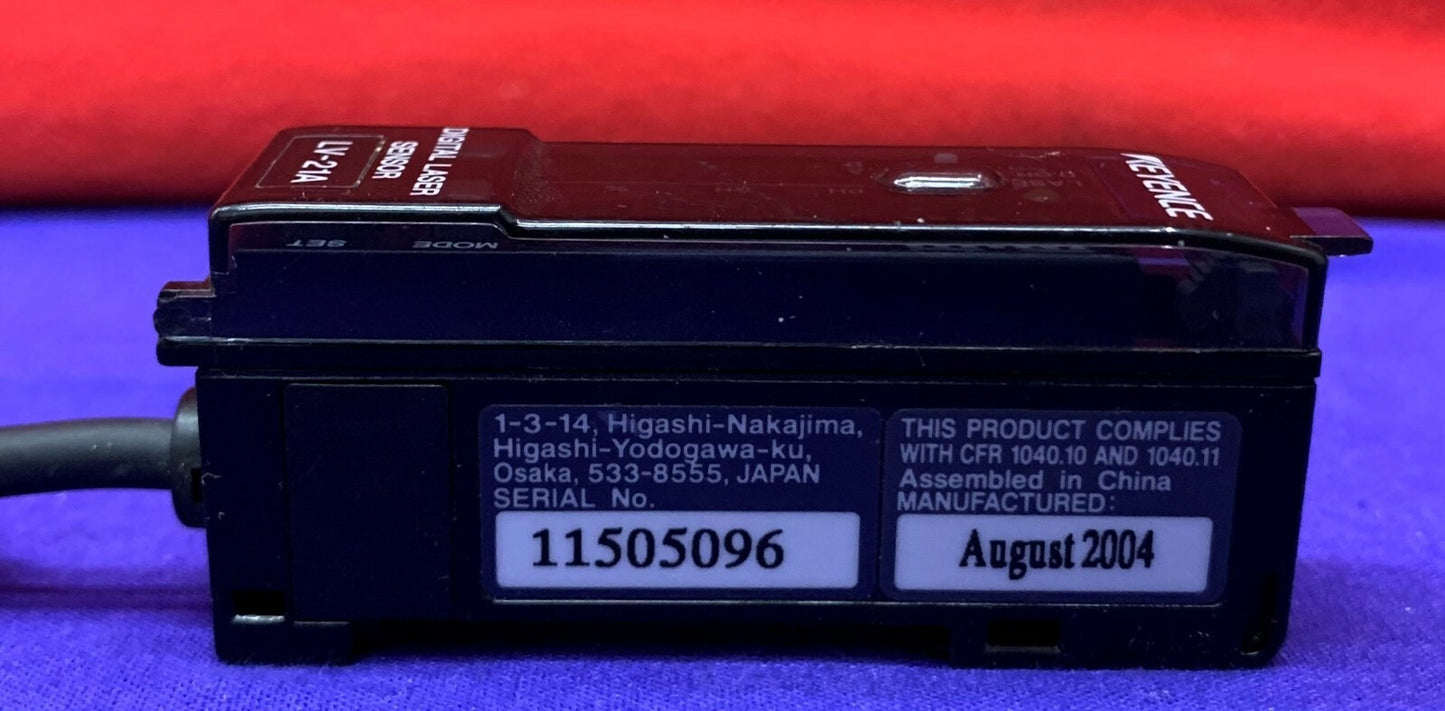 Keyence LV21A / LV-21A digitale lasersensor / versterkereenheid 