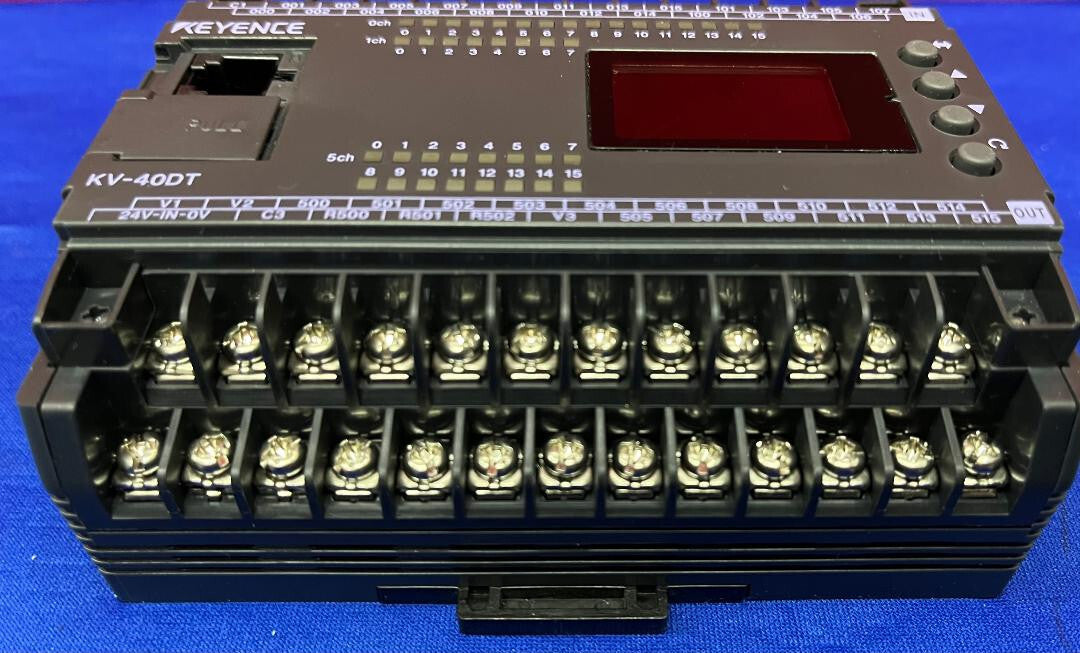 KEYENCE KV-40DT / KV40DT PROGRAMMEERBARE CONTROLLER (AFDEKKING ONTBREEKT) 