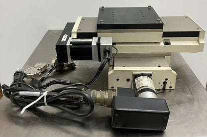 AEROTECH ATS20015 &amp; 20015-40P 電動 XY リニア ステージ 約 150MM 6" 移動量