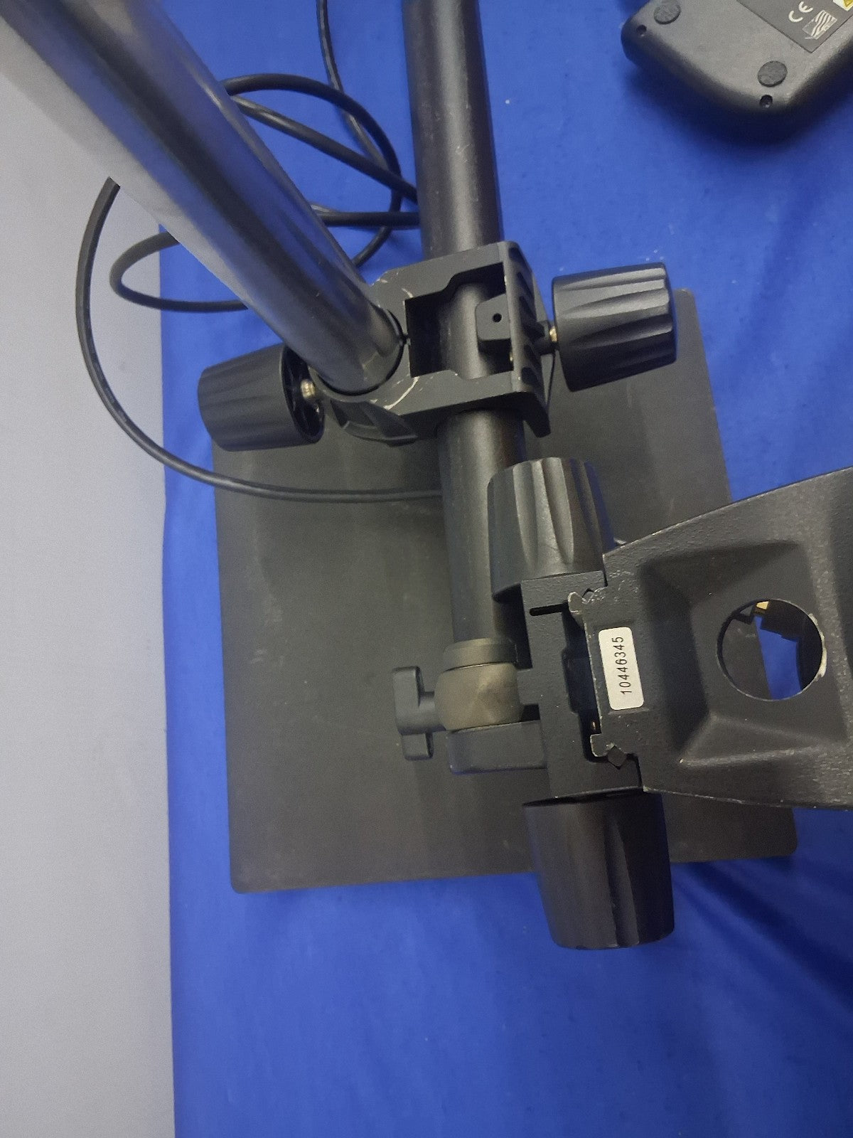 LEICA S6E STEREO ZOOM 6.3- 40X MAGNIFICATION BOOM STAND LED RING LIGHT