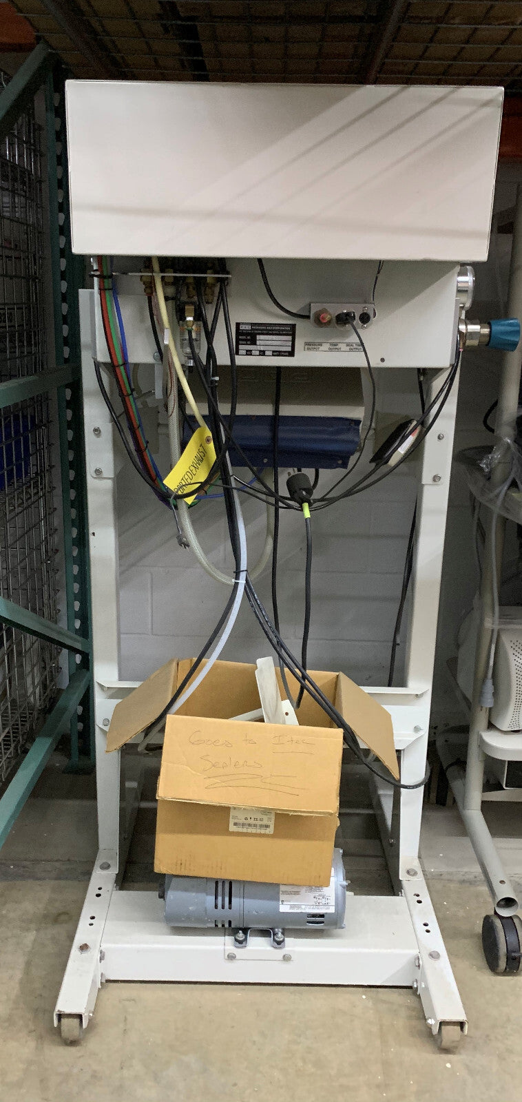 PAC PACKAGING AUSILIATRICE MEDVAC GA18 SIGILLATRICE PER SACCHE MEDICHE 230V 50/60HZ 15A