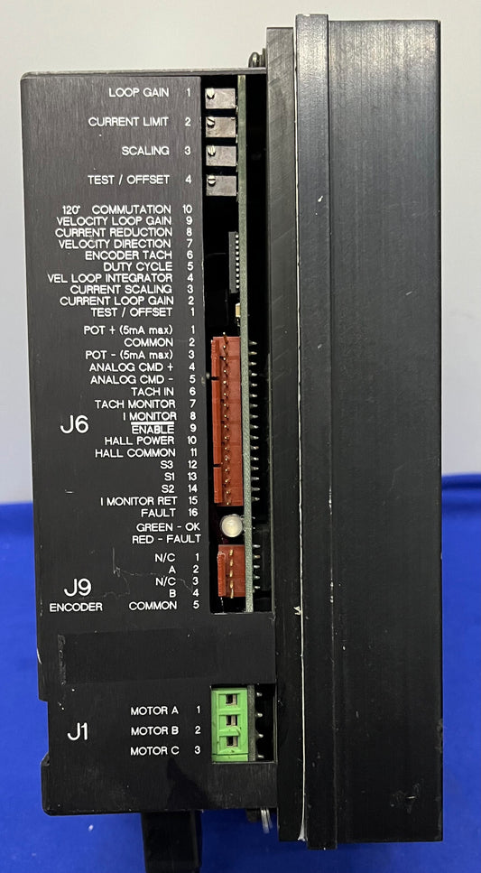 KOLLMORGEN SILVERLINE ROL-20012-0000 SERVO AMPLIFICATORE ANALOGICO A LINEA - PARTI