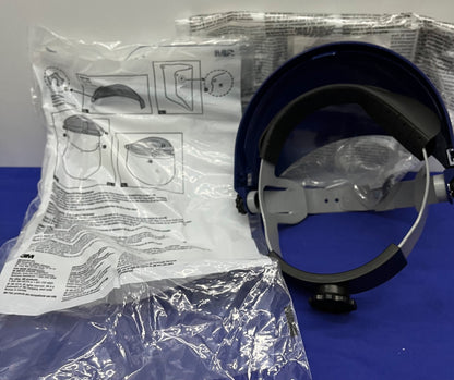 CASQUE À CLIQUET 3M 82783-00000 H8A ET ÉCRAN FACIAL EN POLYCARBONATE WP96 - QTE 4