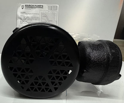 MARCH PUMPS TE-5C-MD 1 PH SN 391532 XP 0150-0026-0400 W/ BALDOR MOTOR CC-550712