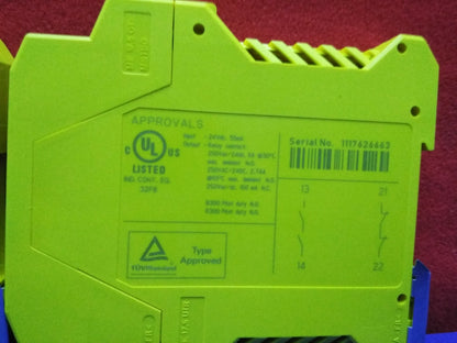 CANTIDAD 2 - RELÉS DE SEGURIDAD PSR-SCP-24DC/FSP/1X1/1X2 DE PHOENIX CONTACT