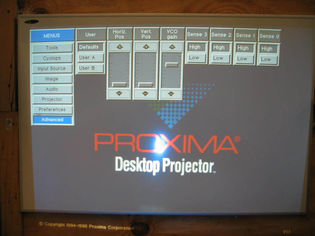 PROJECTEUR DE BUREAU PROXIMA 9100 
