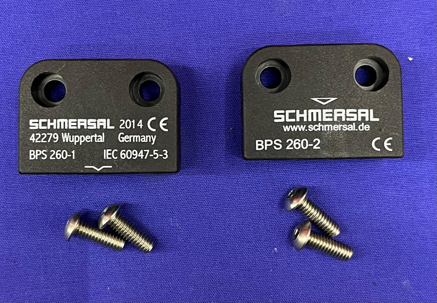 Imán del actuador Schmersal (1) BPS260-1 y (1) BPS260-2