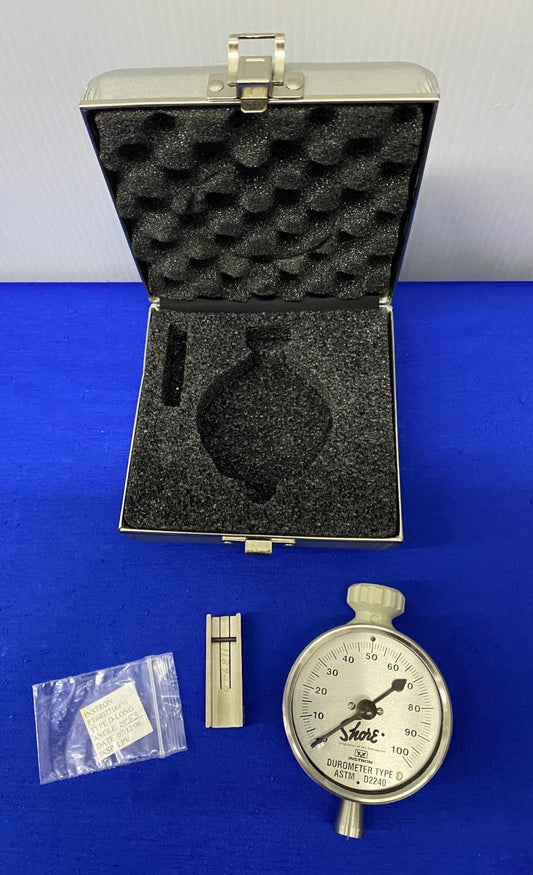 INSTRON SHORE ® DUROMETER TYPE ASTM D2240 PT#407716800 TYPE D-LONG
