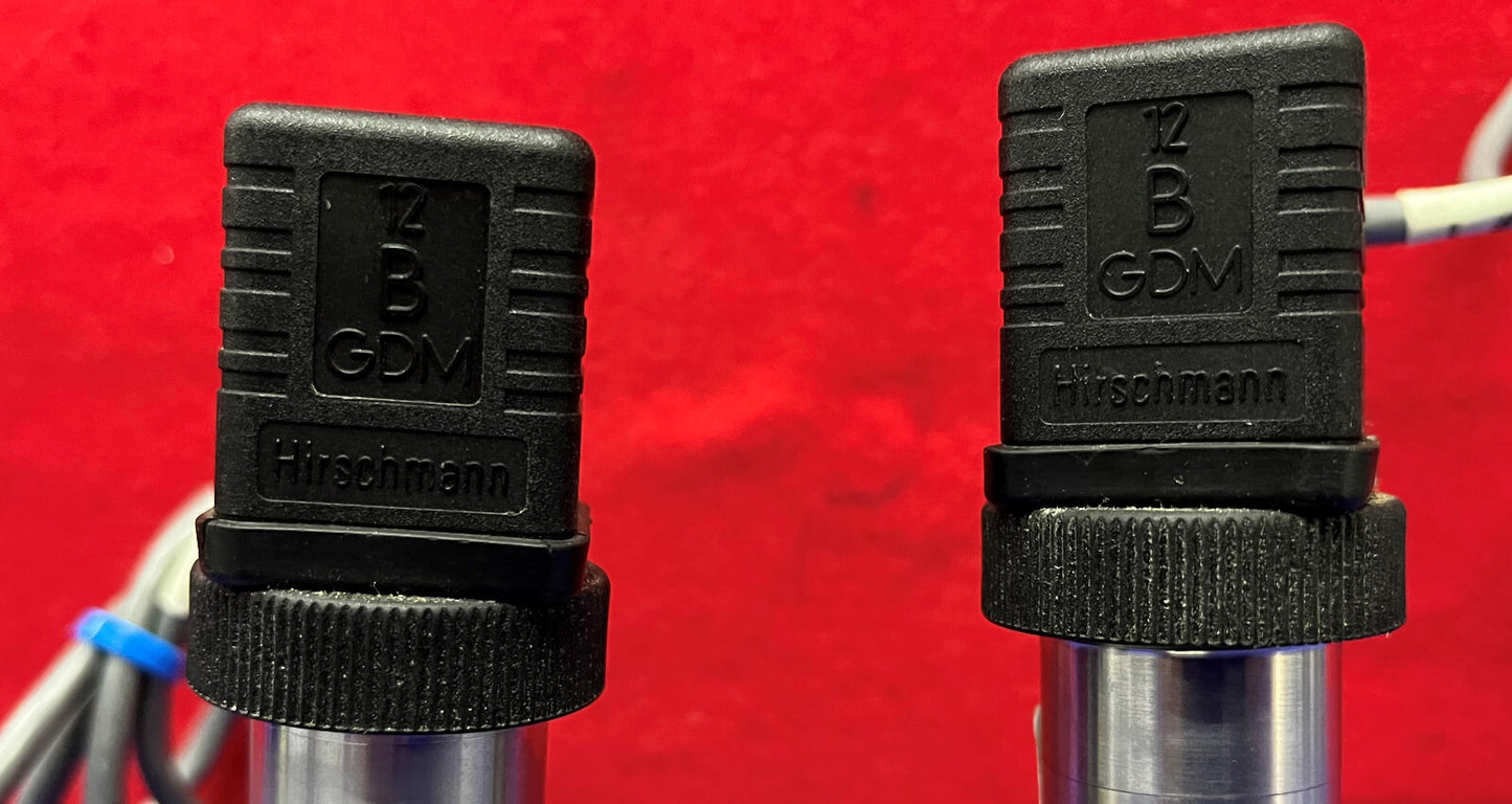 Lot de 2 transducteurs de pression à sortie amplifiée Druck GE PMP 4070 / Hirschmann BGD