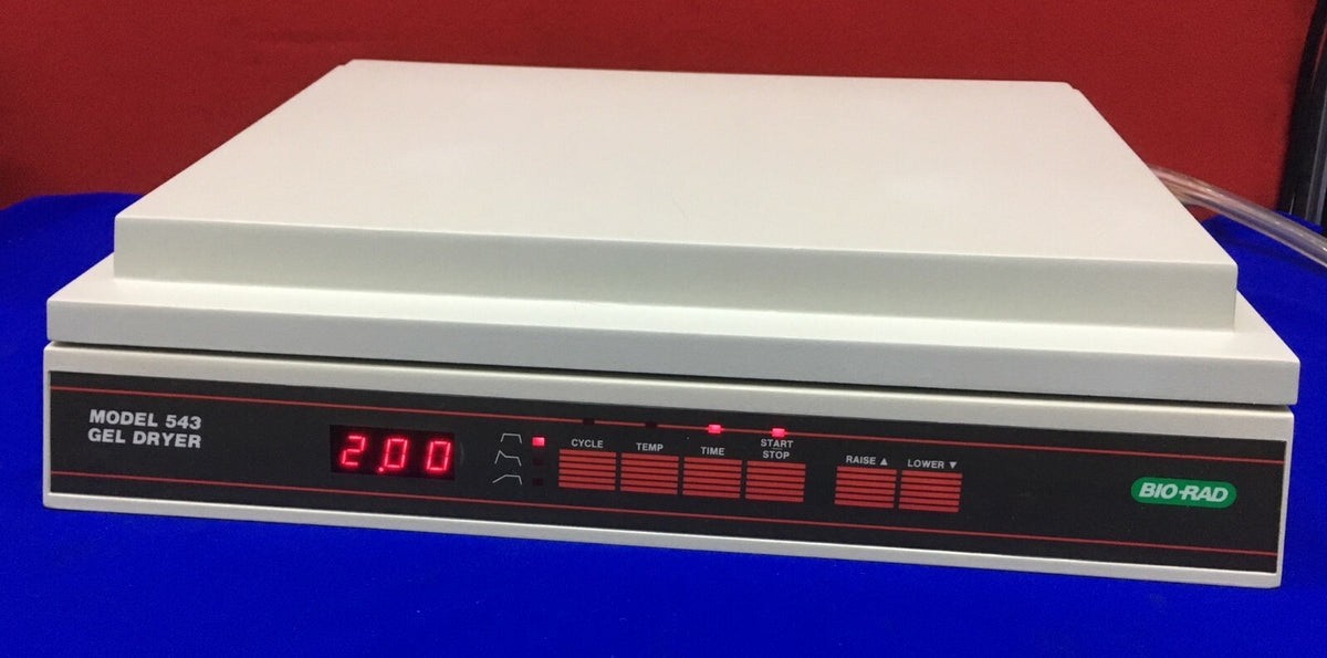 BIO-RAD 543  CATALOG NO 165-1740 GEL SLAB DRYER SN 184BR 1451 VOLTAGE 100/120V