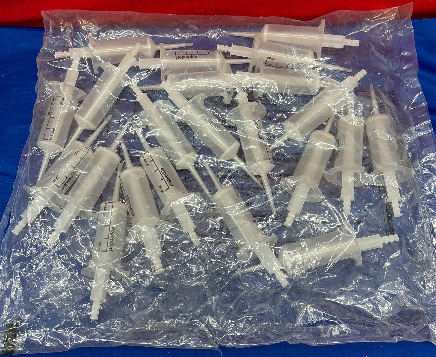 1 CONFEZIONE DA 22 QTY - CATALOGO EPPENDORF # 22 26 1703-3 COMBITIPS 25ml