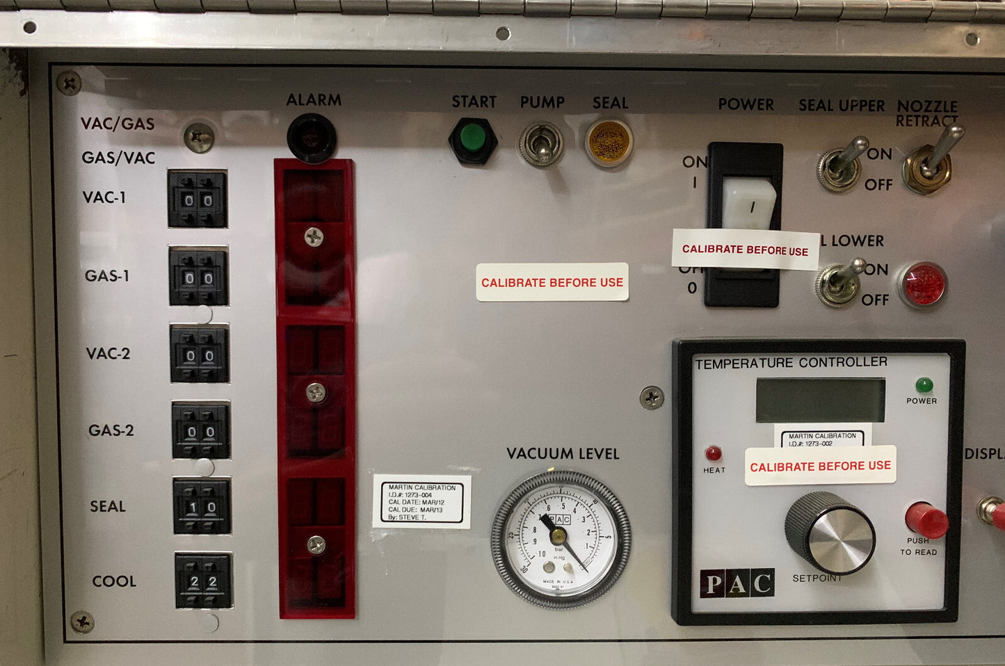 PAC PACKAGING AIDS MEDVAC GA18 MEDICAL BAG VACUUM IMPULSE SEALER 230V