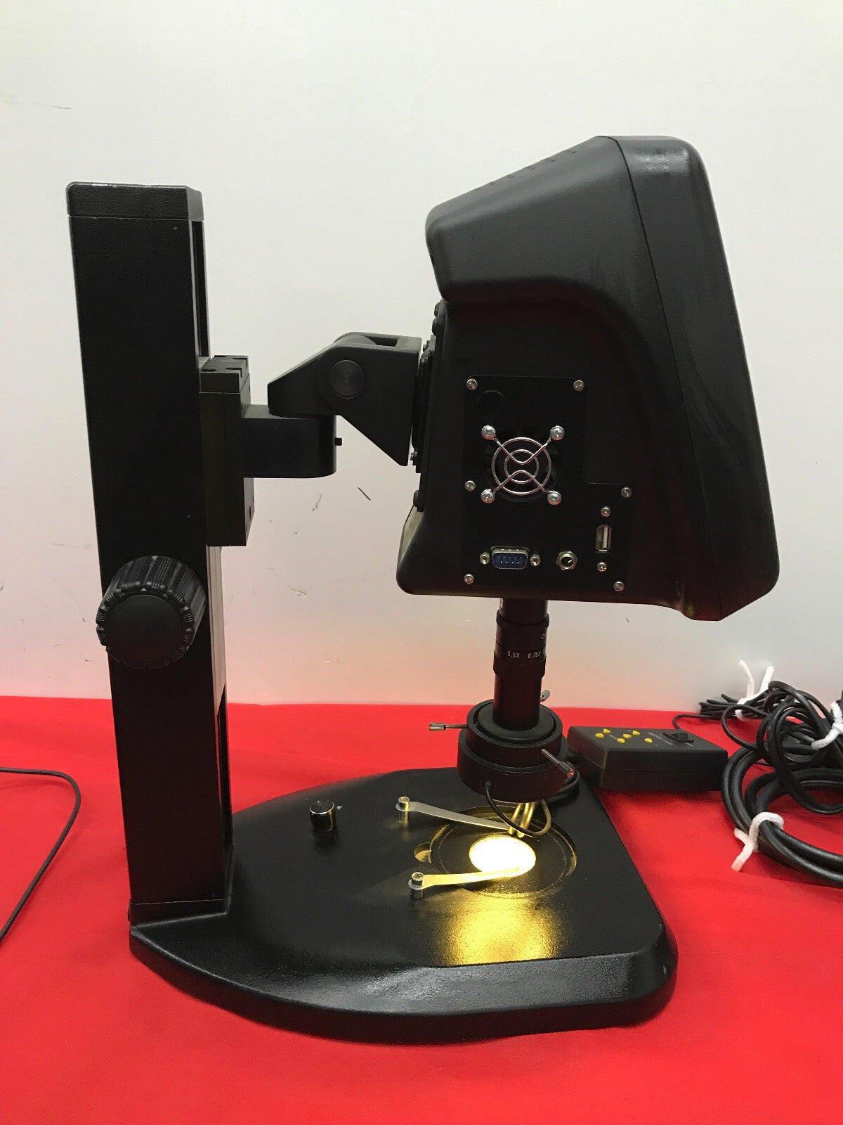 DAZOR HD-V1-SB1-LRS1 SPECKFINDER HD DIGITAL MICROSCOPE VISION SYSTEM 0.5X-2x