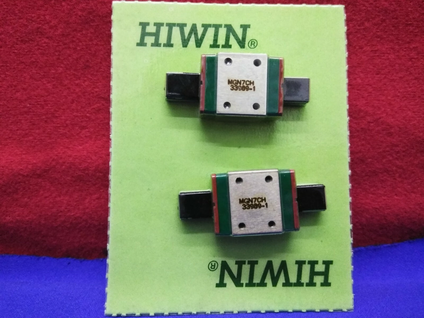 BLOC DE PALIER LINÉAIRE HIWIN MGN7CH 33989-1 