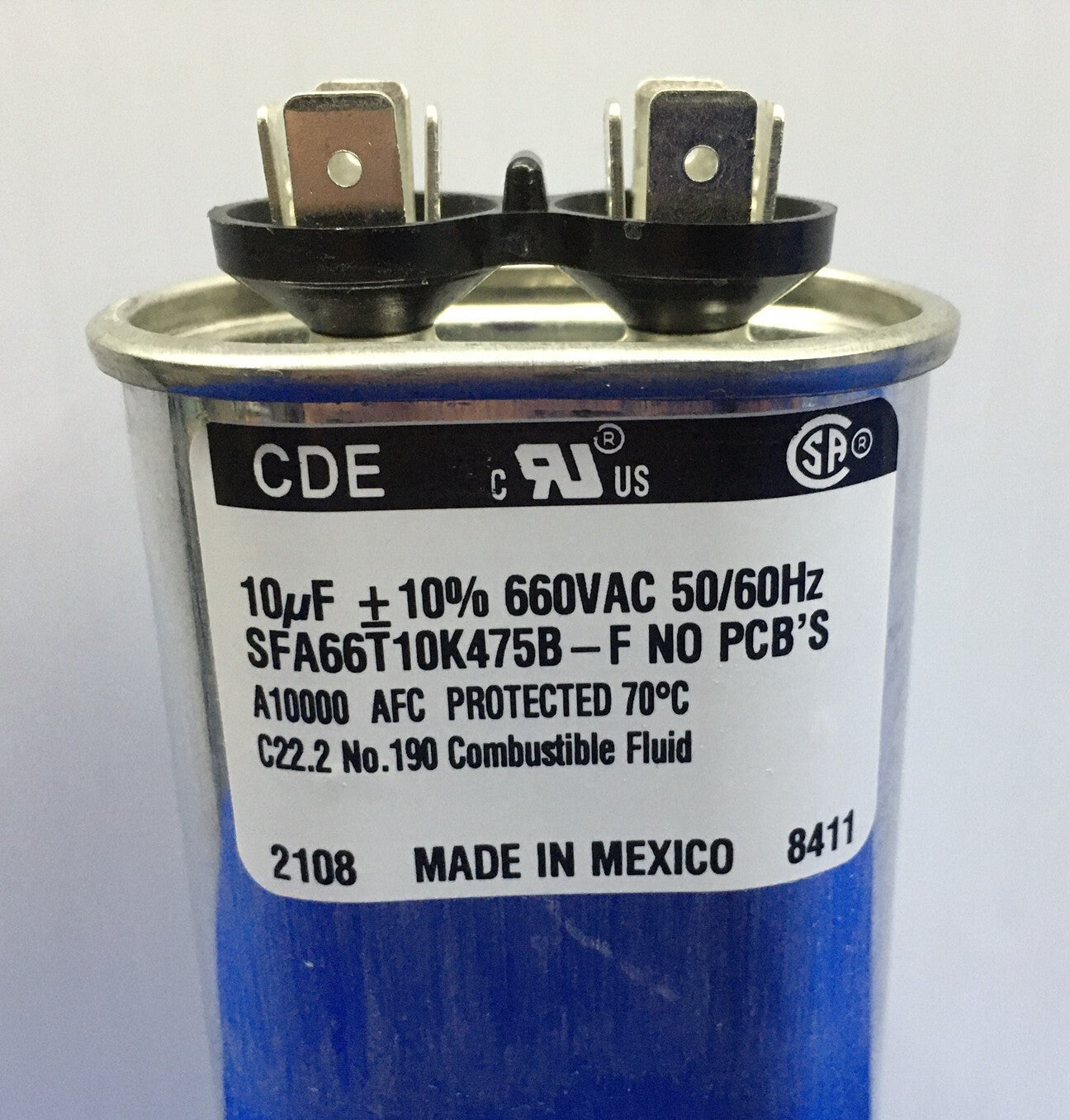 CORNELL DUBILIER ELECTRONICS CDE SFA66T10K475B-F / 338-4451-ND KONDENSATOR