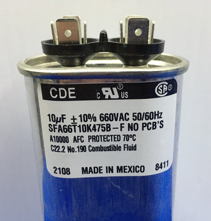 CORNELL DUBILIER ELECTRONICS CDE SFA66T10K475B-F / 338-4451-ND KONDENSATOR