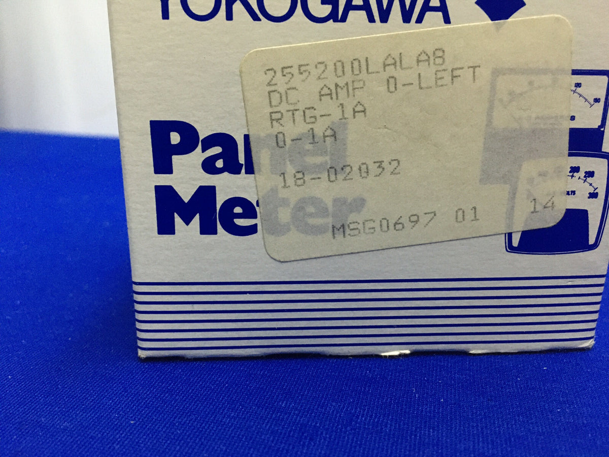 YOKOGAWA 255 200 LALA 8 / 255200LALA8 COMPTEUR À PANNEAU