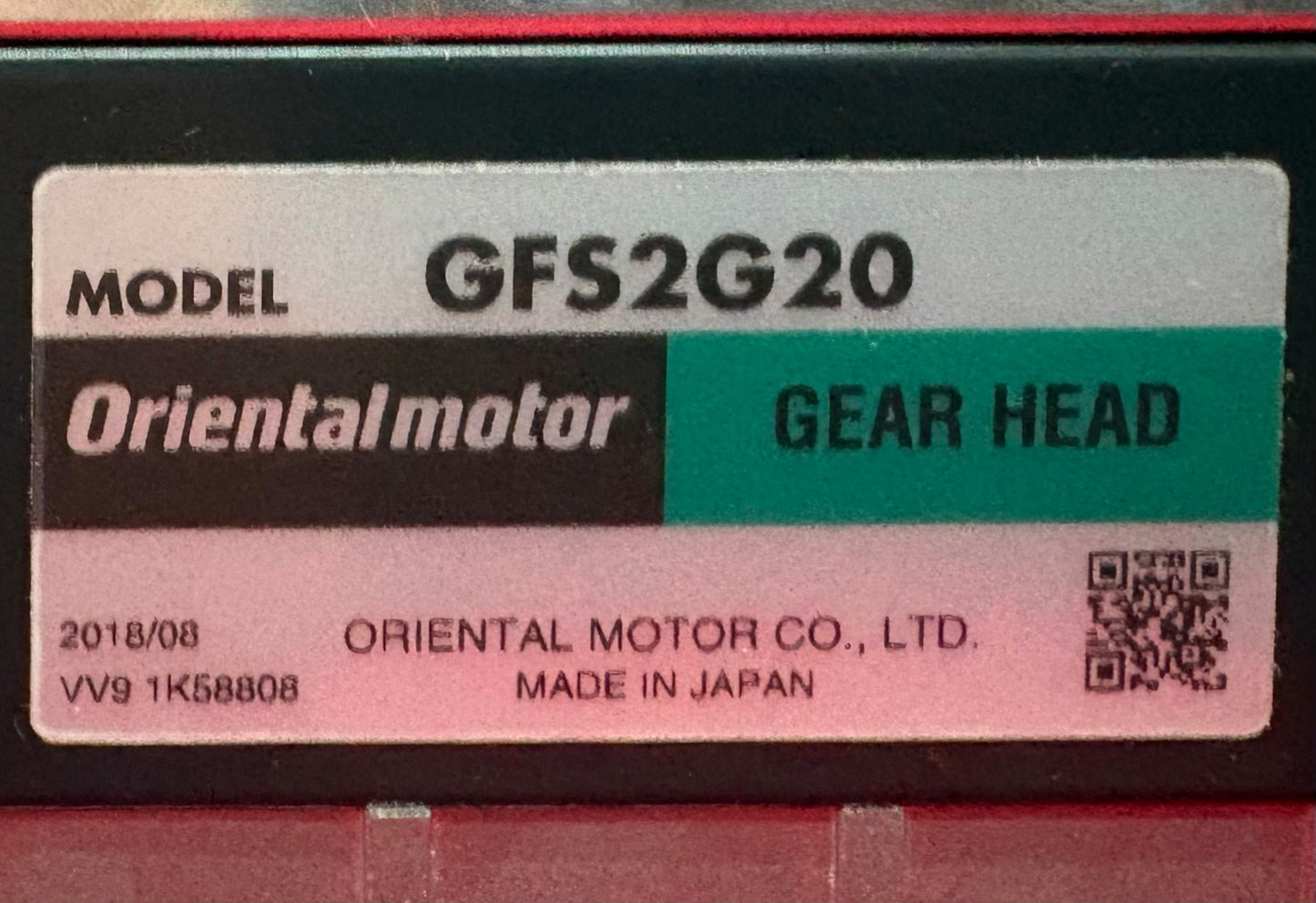 ORIENTALMOTOR ORIENTAL MOTOR  BRUSHLESS MOTOR BLHM230KC-GFS w/ GFS2G20 GEAR HEAD