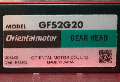 ORIENTALMOTOR ORIENTAL MOTOR  BRUSHLESS MOTOR BLHM230KC-GFS w/ GFS2G20 GEAR HEAD
