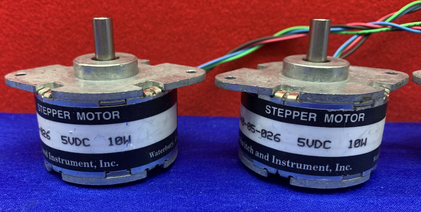 Lotto di 4 - Haydon 46000 Series 46440-05 46MM Motore passo-passo rotativo 5VDC
