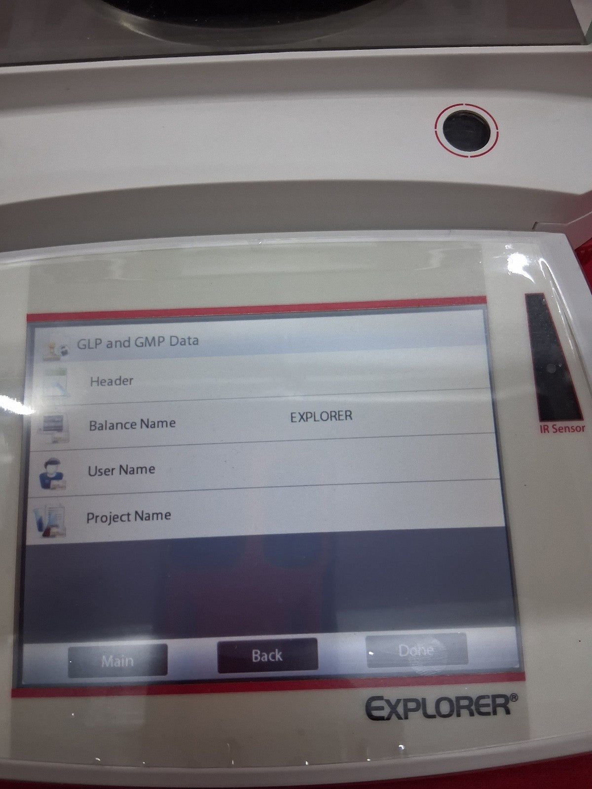 OHAUS EXPLORER EX223 PRECISION BALANCE 220G X 0.001G 5.1" DRAFT SHIELD