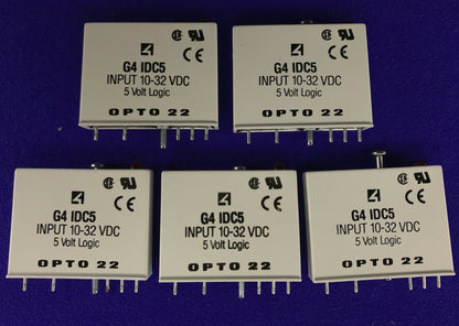 Qté 5 - Modules d'entrée OPTO22 / OPTO 22 GA IDC5 / G4IDC5