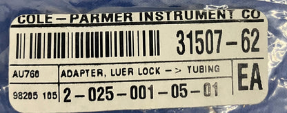 COLE-PARMER INSTRUMENTS CO. 31507-62 LOT DE 2