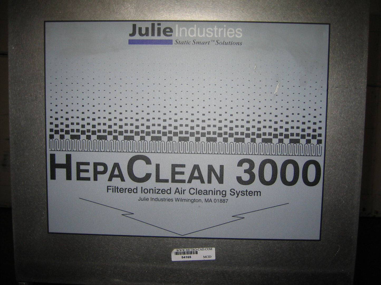 PER RIPARAZIONE PARTI JULIE INDISTRIES STATIC SMART SOLUTIONS MODELLO HELPA CLEAN 3000