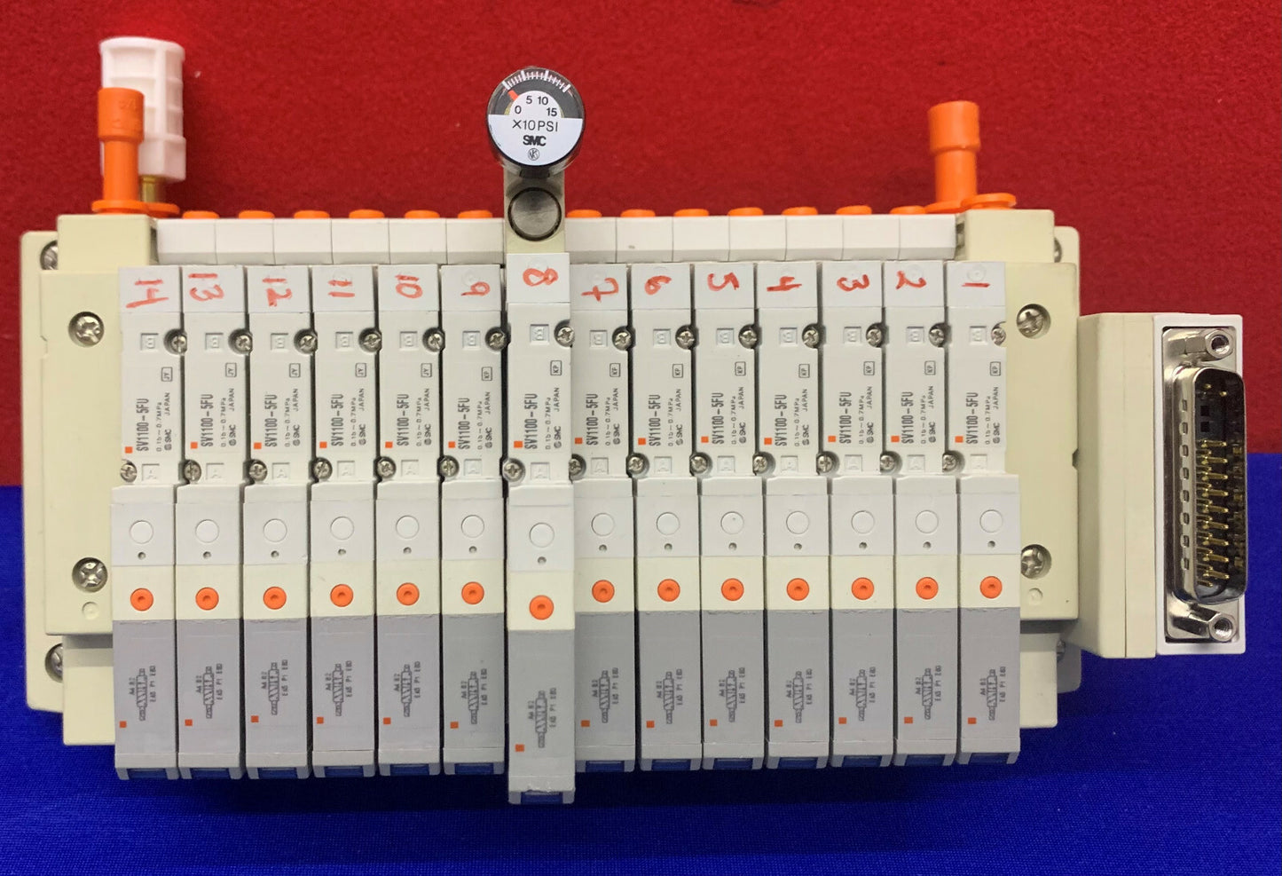 SMC SS5V1-1010983-03-2 Stationklep Manifoldblokmontage 14 SV1100-5FU