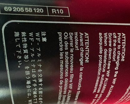 LEYBOLD ACTIVATED WF-ALUMINA 18996 FILTER 1.3 LITER