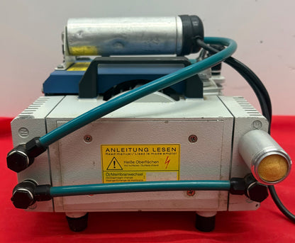 VACUUBRAND MD-4T DIAPHRAGM VACUUM PUMP 110-115V 40UF NOM 1500-1800