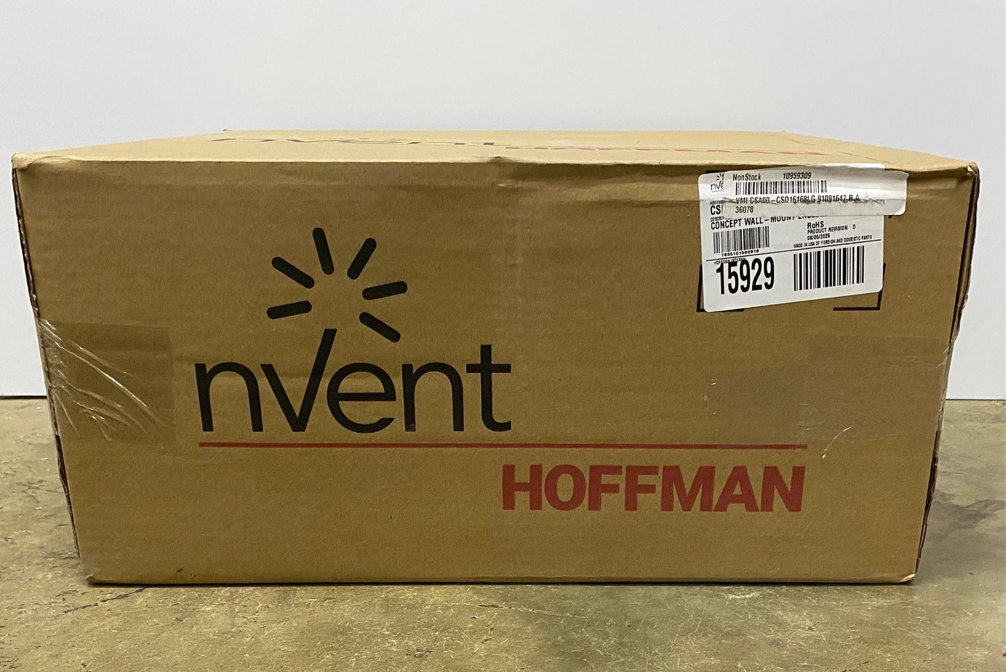 INVENT HOFFMAN 15929 ./  CSD16168LG CONCEPT WALL MOUNT ENCLOSURE,16" X 16" X 8",