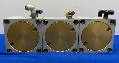 COMPACT INCH VIERKANTE CILINDER S3X1 BORING: 3 SLAGEN: 1 Lot van 3