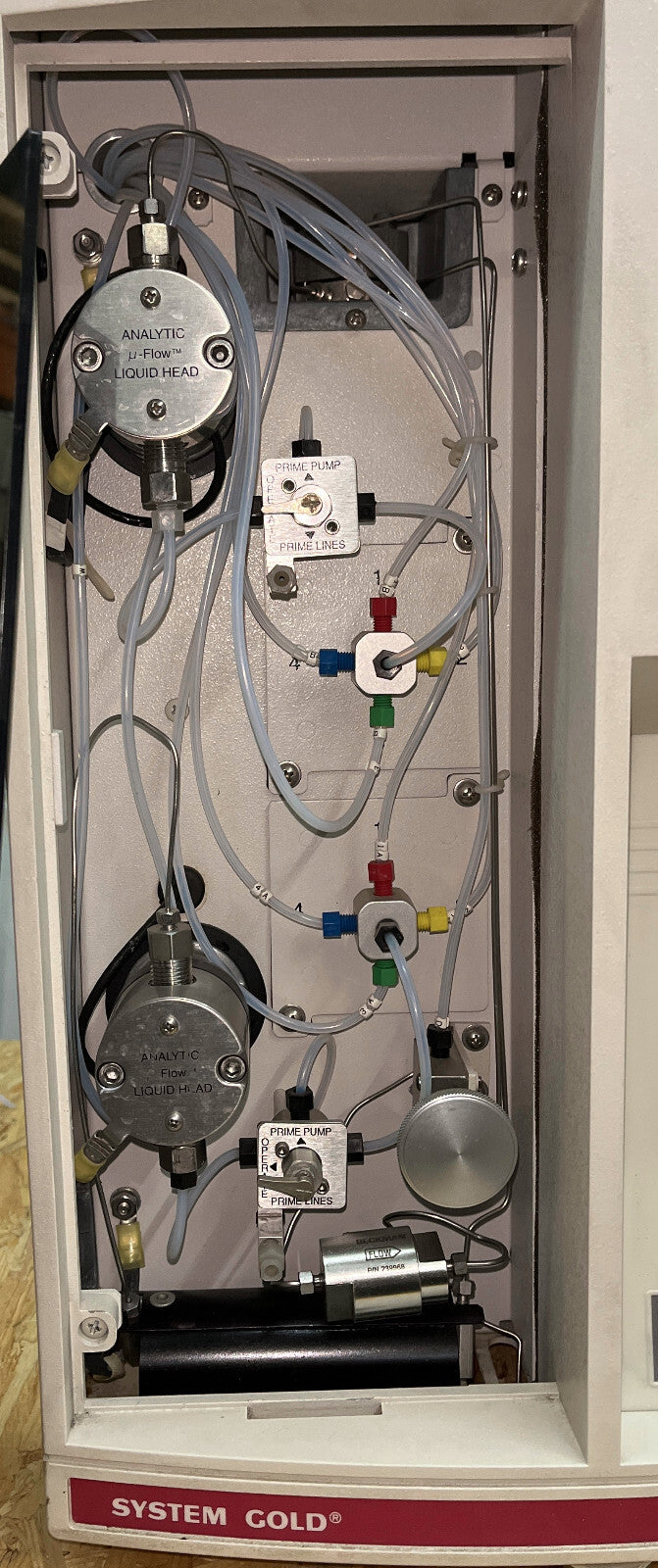 ÉCHANTILLONNEUR AUTOMATIQUE BECKMAN GOLD 507/DÉTECTEUR 168/MODULE SOLVANT 126 LOT DE PIÈCES/RÉPARATION