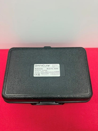 OmniCure R2000 Radiometer with 8mm, 5mm, and 3mm Adapters