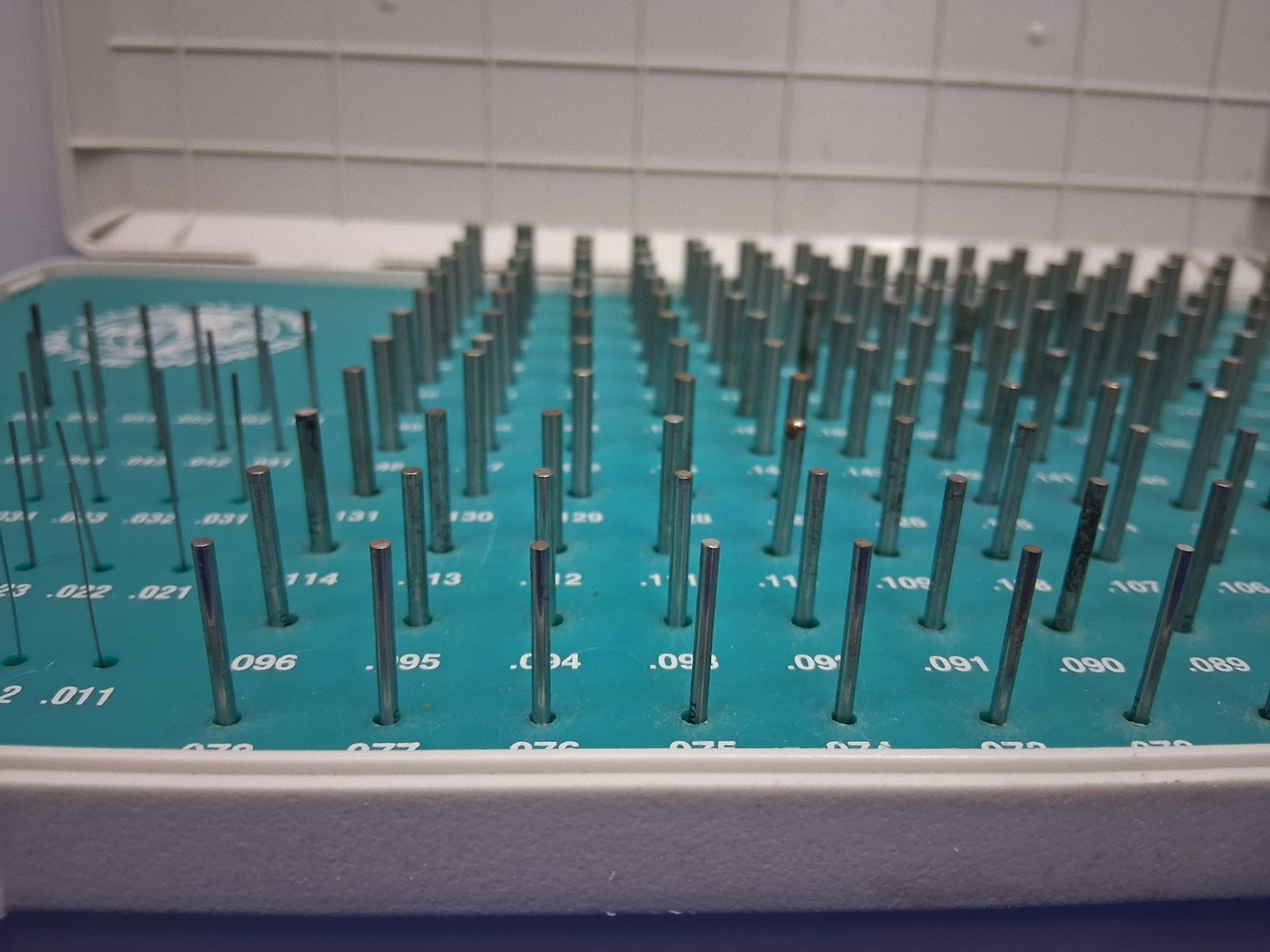 Meyer Gage M-1 Minus Pin Gage Set .061" - .250" Class Z 190 Pcs COMPLETE