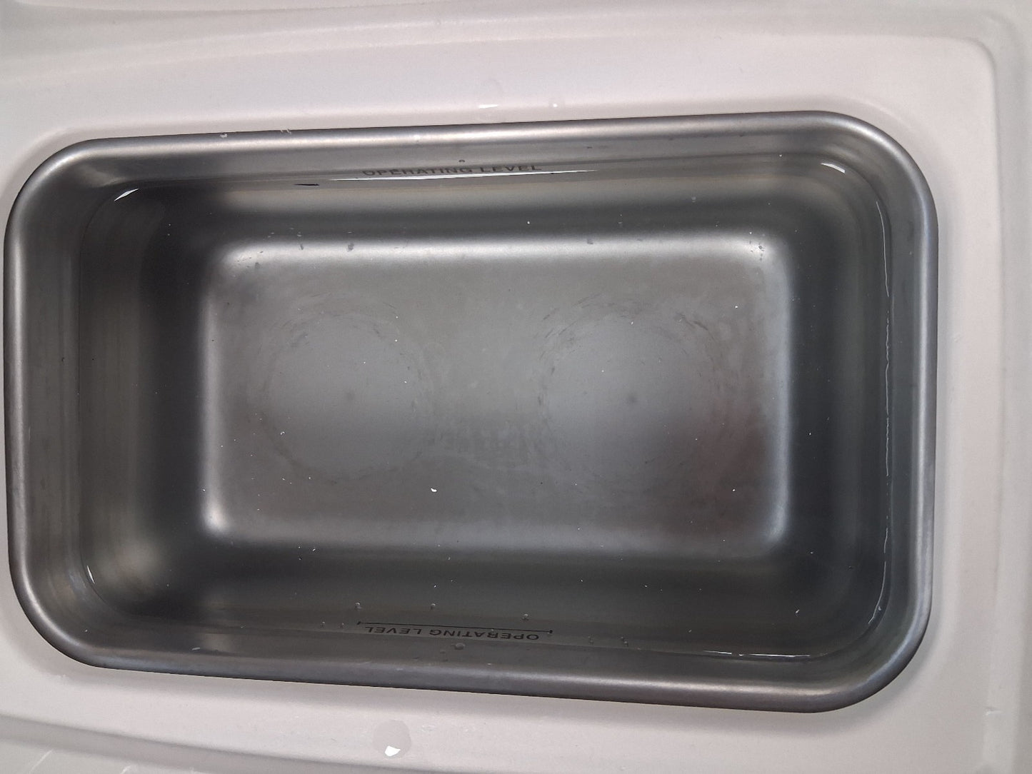 BRANSON 2800 CPX2800H ULTRASONIC BATH 0.75 GALLON CAPACITY TANK DIMENSIONS 9.5"