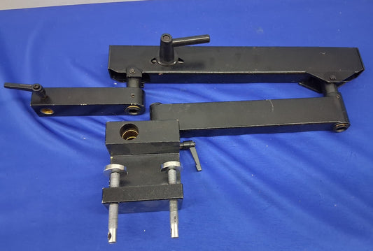 STEREO MICROSCOPE ARTICULATING ARM WITH STANDARD TABLE CLAMP MOUNT FLEX ARM
