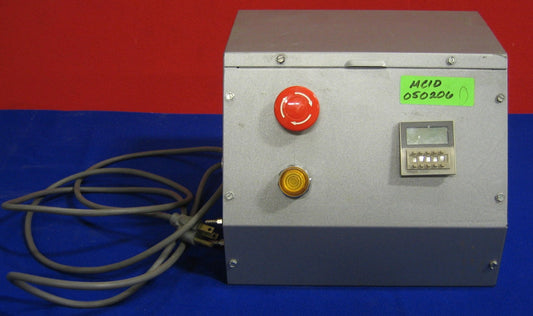 CUSTOM BOX WITH OMRON H3CA TIMER FOR PARTS REPAIR