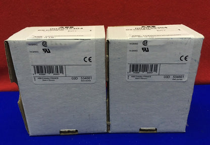 LOT DE 2 MODULES DE CONNECTEURS DE BORNES ABB ENTRELEC 002035304 BFM SUB25M HR 20353-04 