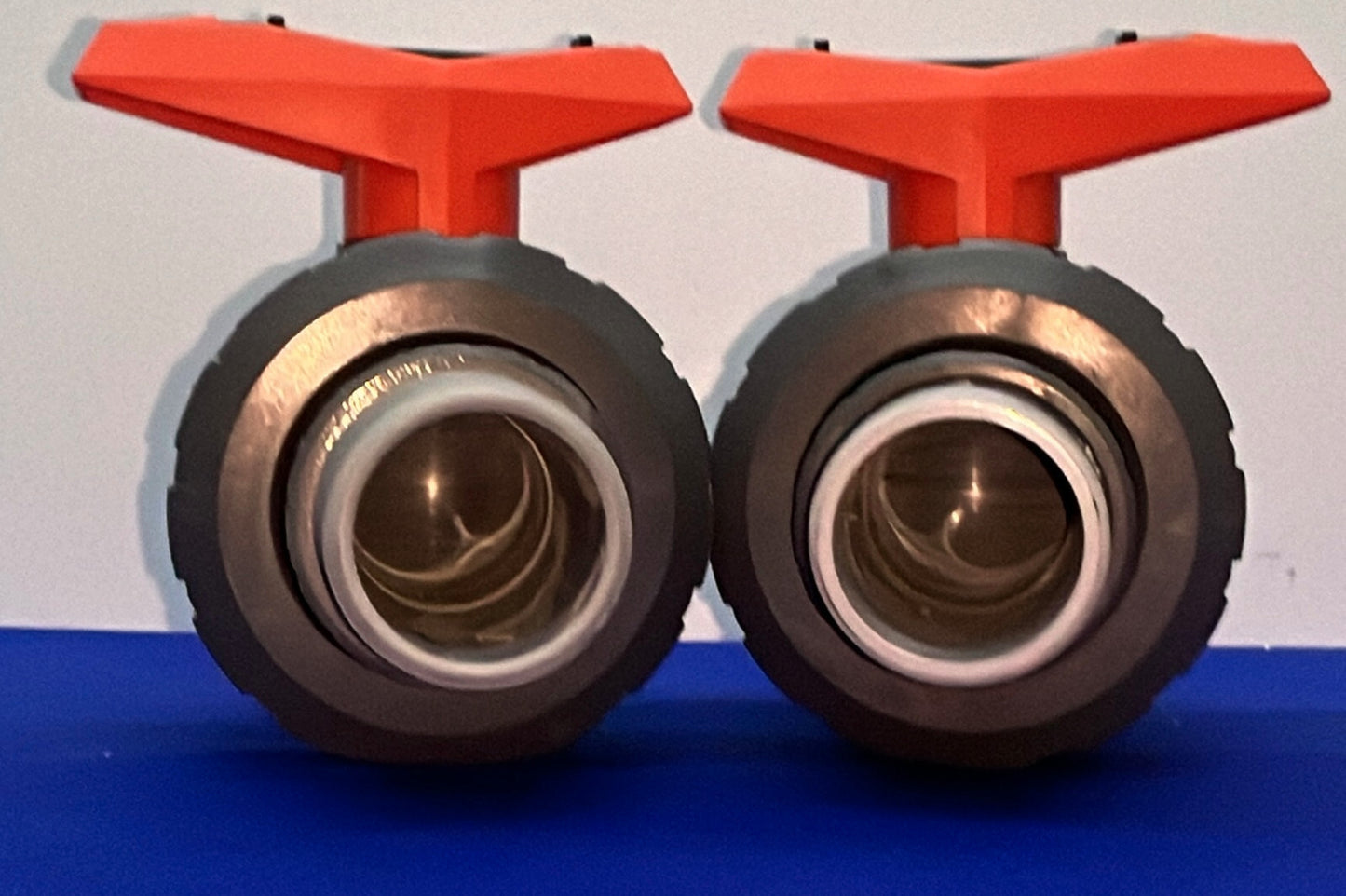 GEORG FISCHER +GF+ TYP 546 2” DN50 PVC-U FPM PN16 BALL VALVE - 1 LOT QTY 2