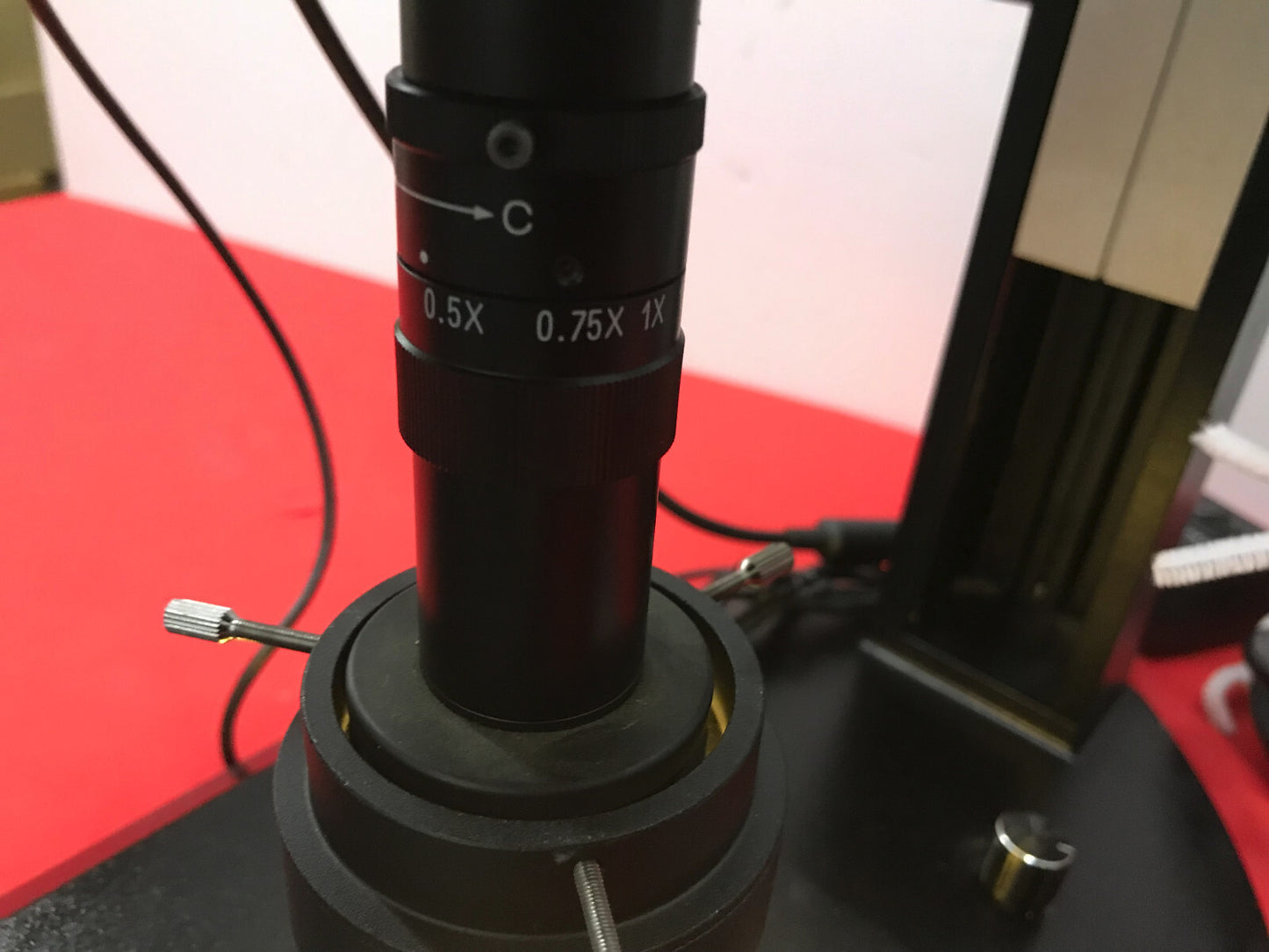 DAZOR HD-V1-SB1-LRS1 SPECKFINDER HD DIGITAL MICROSCOPE VISION SYSTEM 0.5X-2x