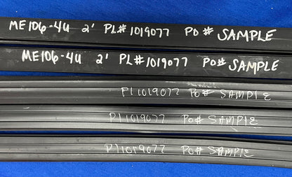 TEILE/REPARATUR MILLER, MENGE 5 - 2' SEITLICHE SICHERHEITSSENSORKANTE &amp; MENGE 4 - HALTERUNGEN