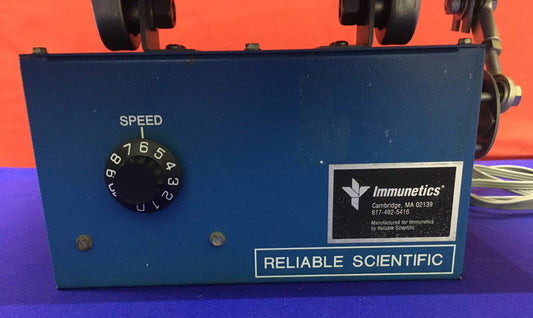 IMMUNETICS RELIABLE SCIENTIFIC SINGLE PLATFORM SPEED NUTATING  LABORATORY MIXER