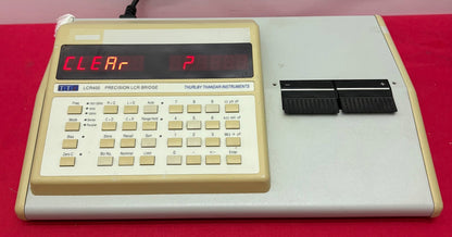 TTI / THURLEY THANDAR LCR400 PRECISION LCR BRIDGE 120V BENCHTOP - PARTS/REPAIR