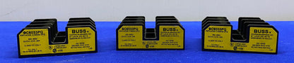 1 LOTTO QTY 3 - COOPER BUSSMANN / BUSS ® BC6033PQ BLOCCO FUSIBILI