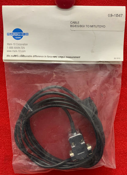 MARCA-10 09-1047 CABLE BG/EG/BGI A MEDIDOR MITUTOYO LEGACY A MITUTOYO SPC