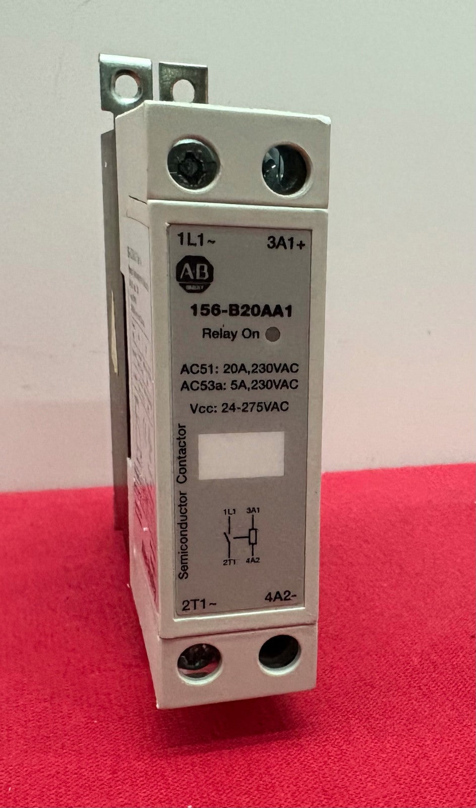 Allen Bradley AB 156-B20AA1 SER A 1 PHASE SEMICONDUCTOR CONTACTOR