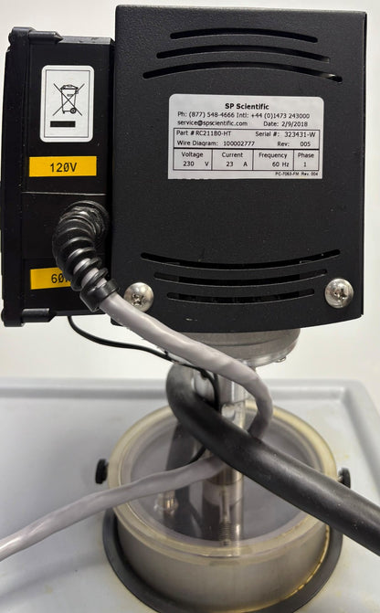 SP Scientific RC211B0-HT RECIRCULATING CHILLER 2018 W/Tank  FTS RC211 -65+95