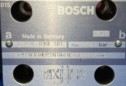 BOSCH VALVE 0810 090 101 / 081WV06P1N104WS024/00A0 315PMAX